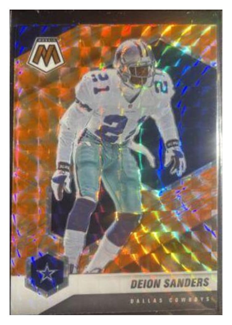 2021 Panini Mosaic Base Set Deion Sanders #63 card