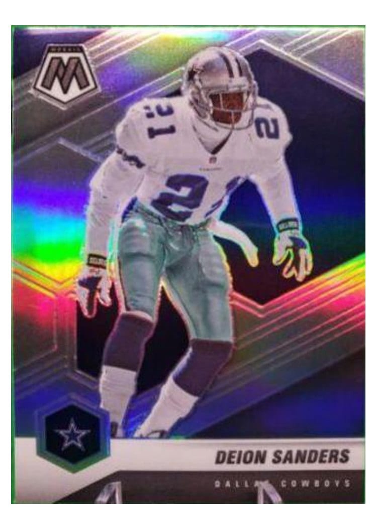 2021 Panini Mosaic Base Set Deion Sanders #63 card