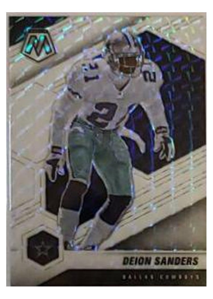 2021 Panini Mosaic Base Set Deion Sanders #63 card