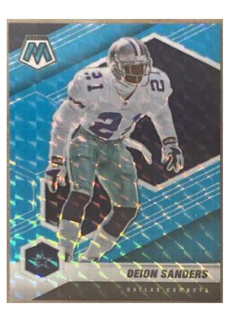 2021 Panini Mosaic Base Set Deion Sanders #63 card