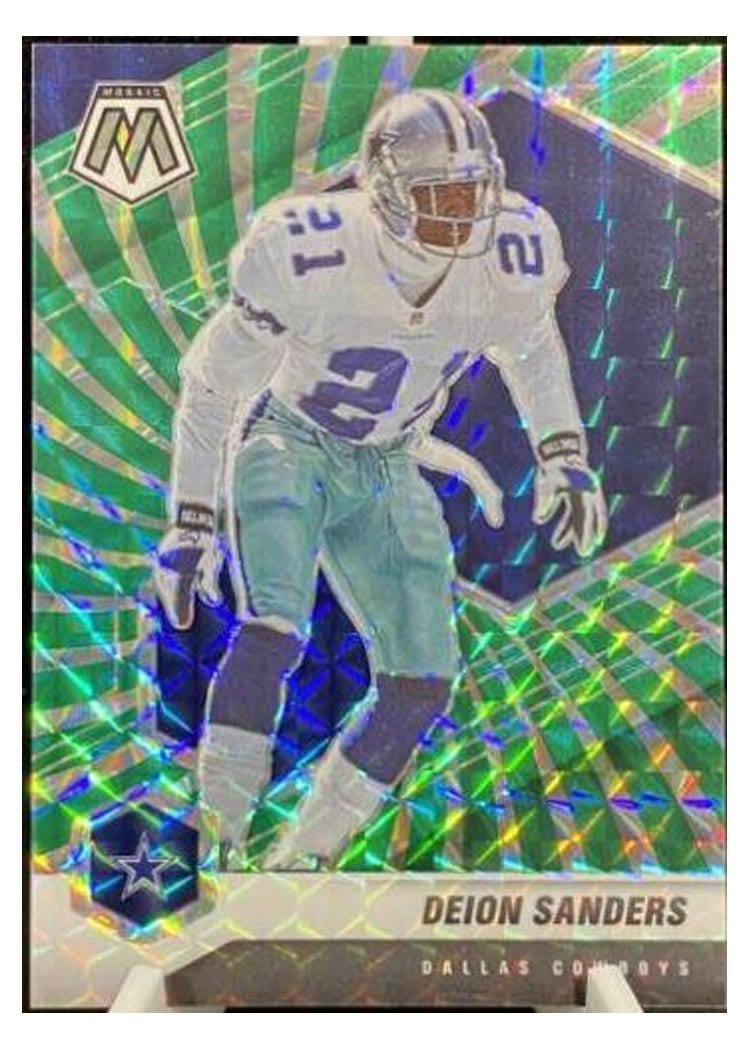 2021 Panini Mosaic Base Set Deion Sanders #63 card