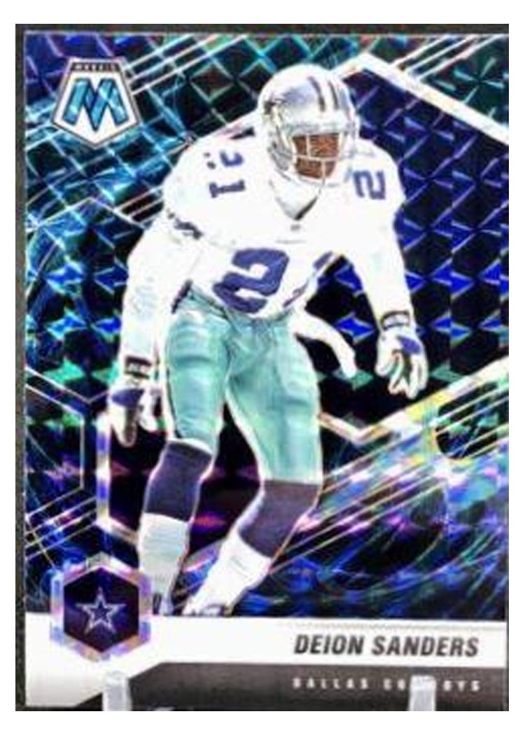 2021 Panini Mosaic Base Set Deion Sanders #63 card
