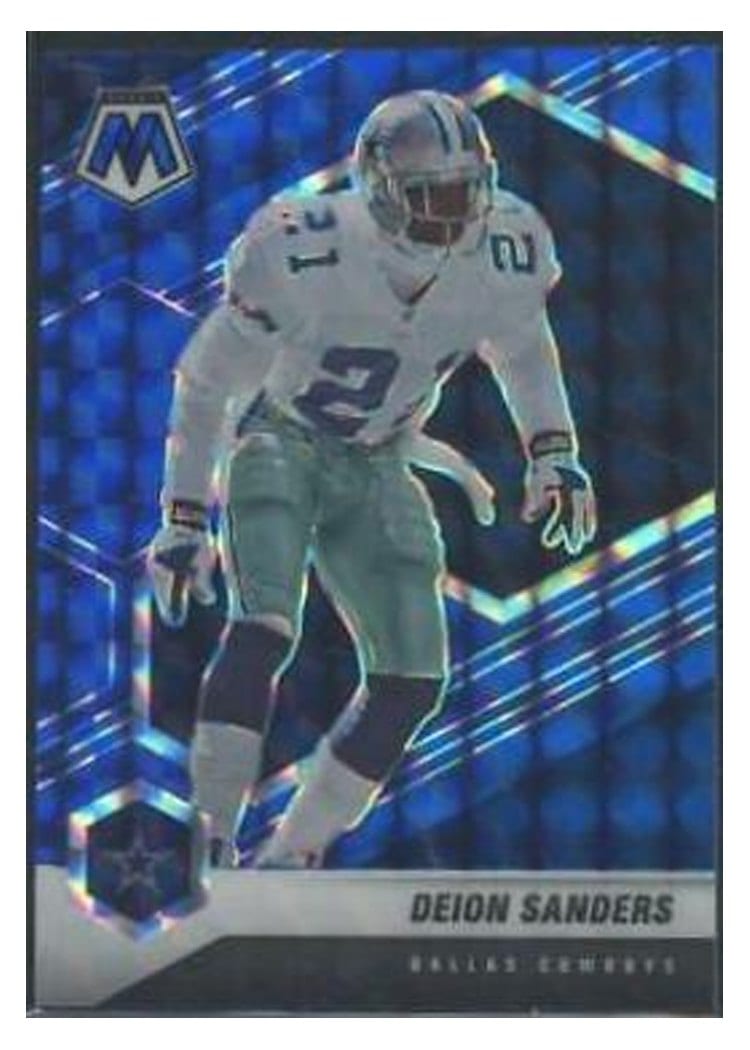 2021 Panini Mosaic Base Set Deion Sanders #63 card