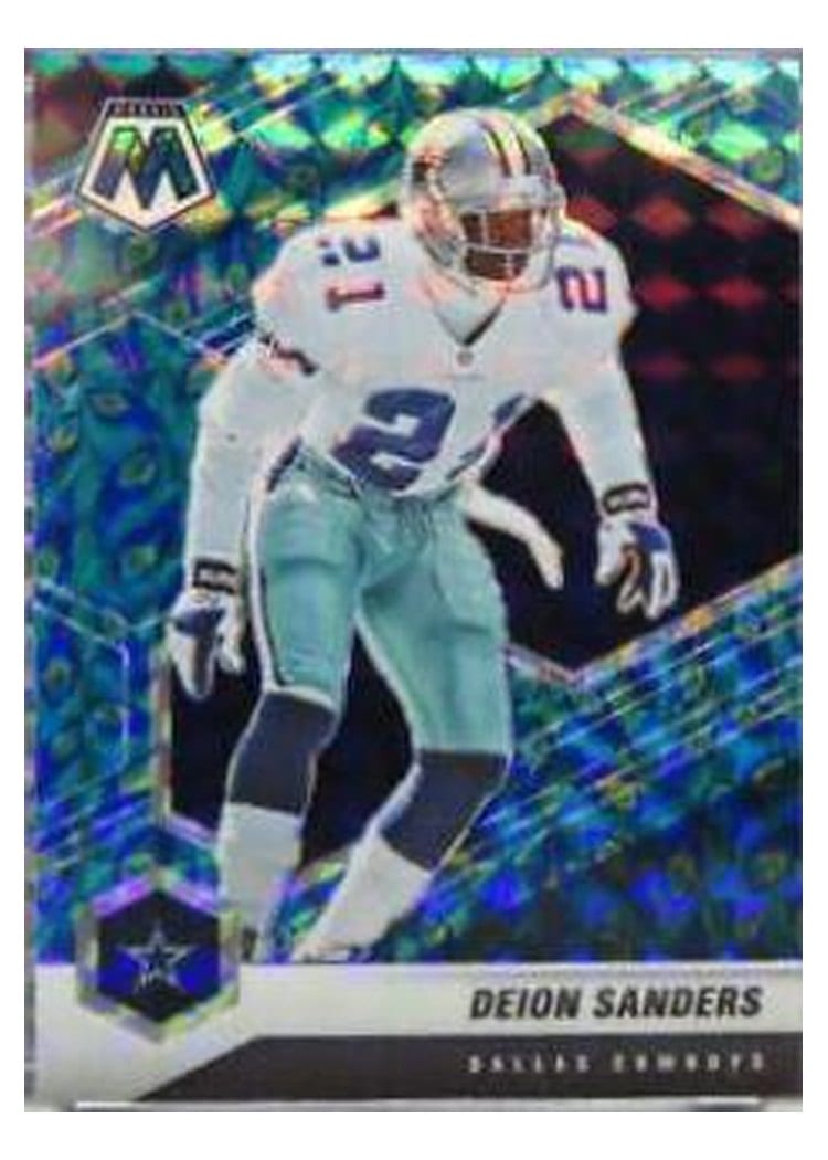 2021 Panini Mosaic Base Set Deion Sanders #63 card