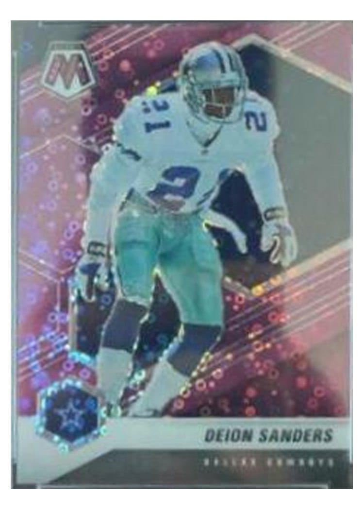 2021 Panini Mosaic Base Set Deion Sanders #63 card