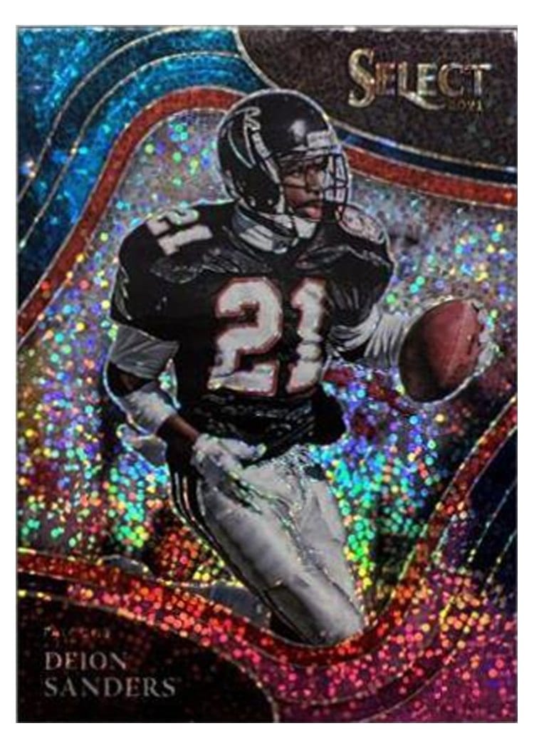 2021 Panini Select Base Set Deion Sanders Cosmic #339 card