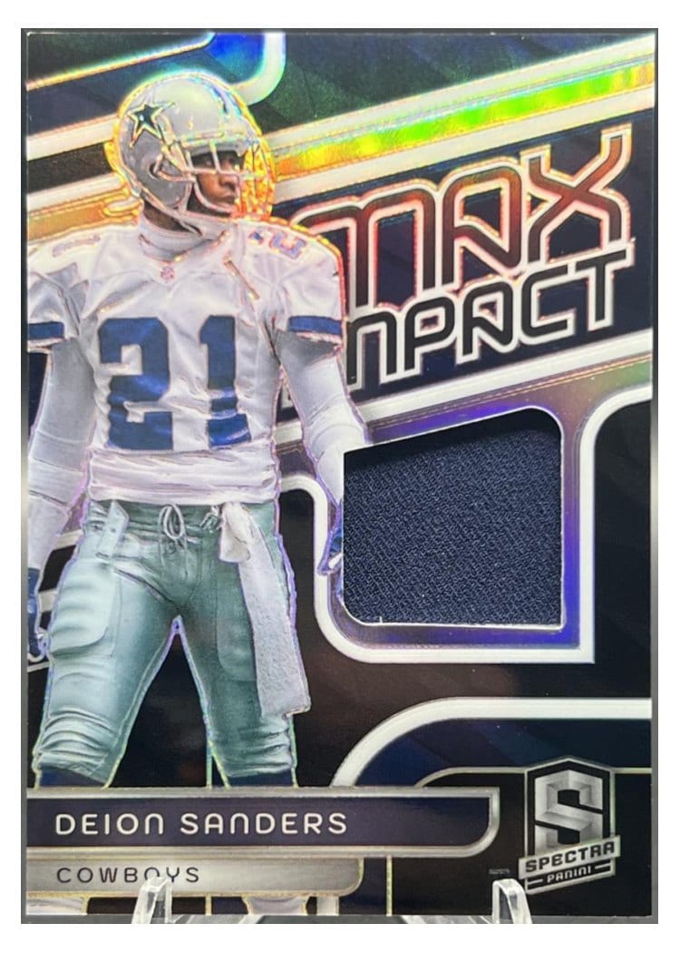 2024 Panini Spectra Max Impact Relics Deion Sanders #MI-DSS card