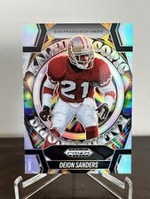 2025 Panini Prizm Black Kaleidoscopic Deion Sanders #2 card