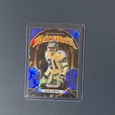 2025 Panini Prizm Black Talismen Deion Sanders #1 card