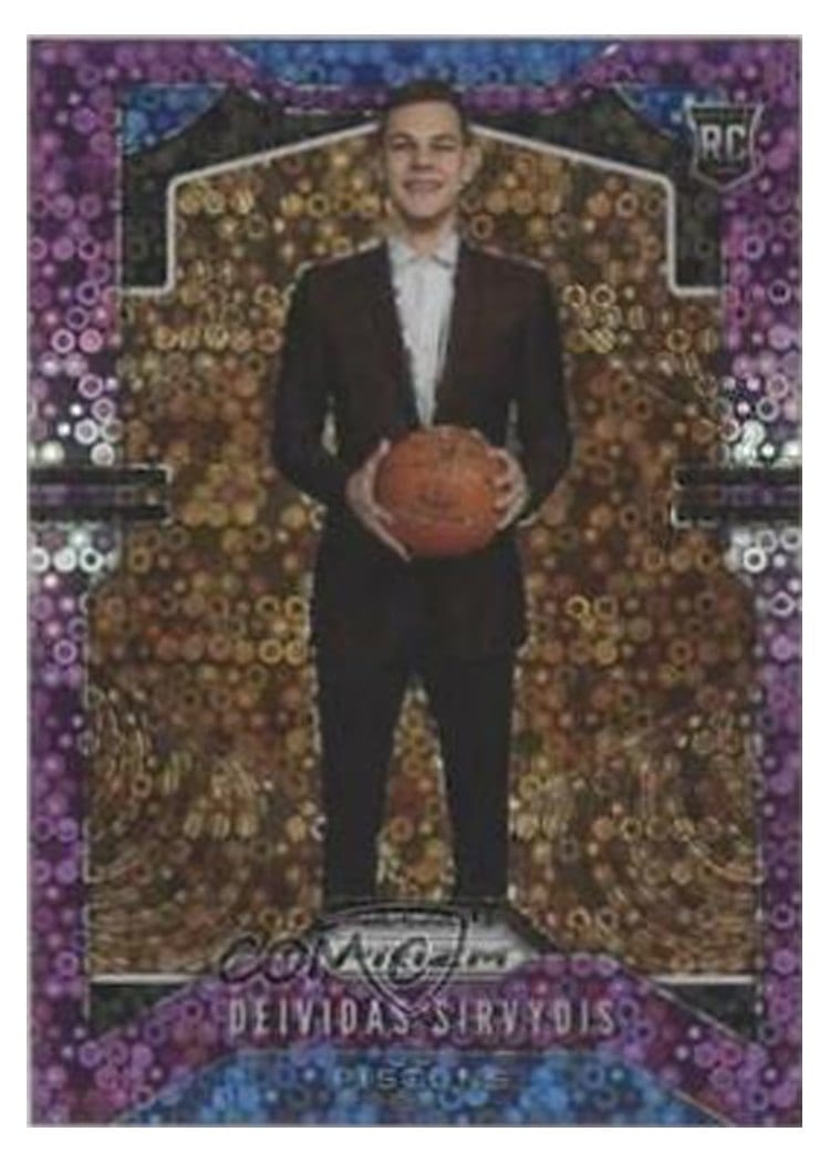 2019-20 Panini Prizm Base Set Deividas Sirvydis #298 card