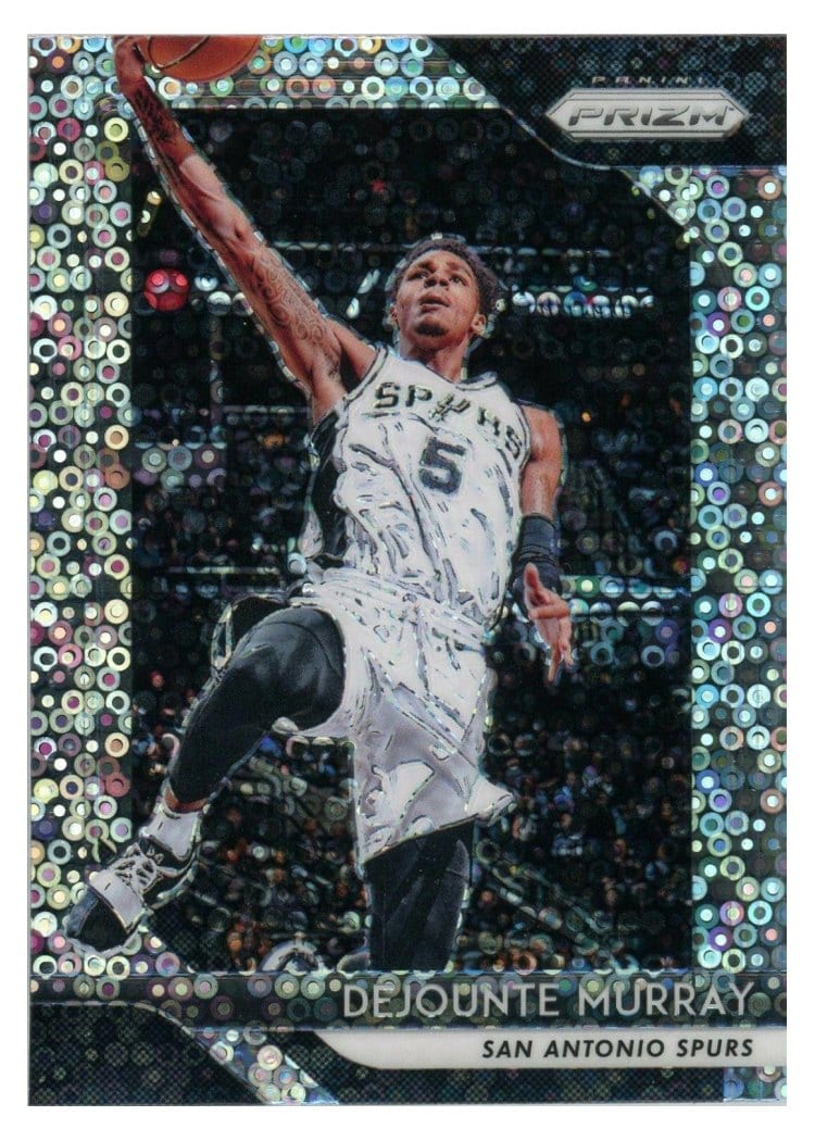 2018-19 Panini Prizm Base Set Dejounte Murray #261 card