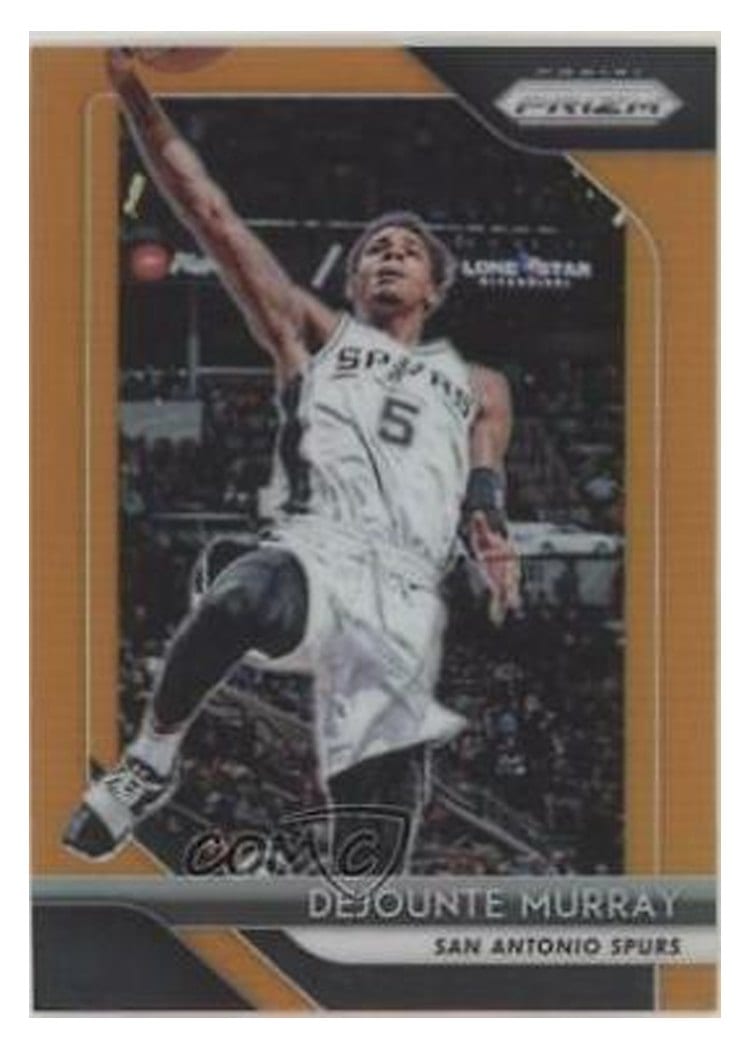 2018-19 Panini Prizm Base Set Dejounte Murray #261 card