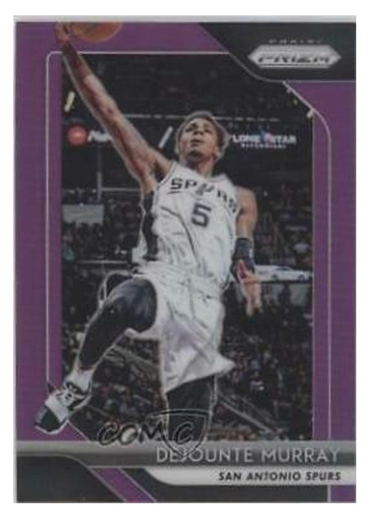2018-19 Panini Prizm Base Set Dejounte Murray #261 card