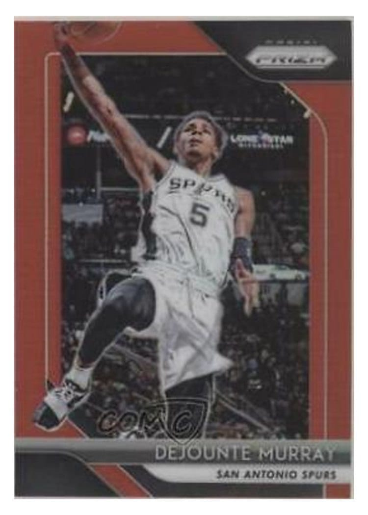 2018-19 Panini Prizm Base Set Dejounte Murray #261 card