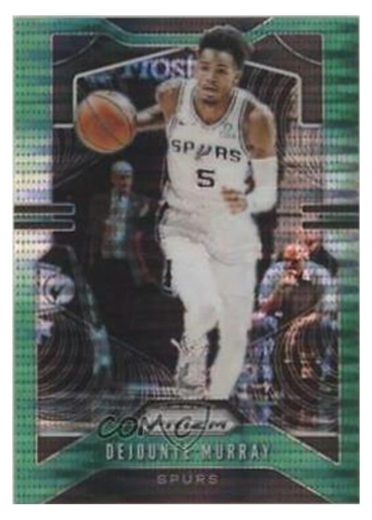 2019-20 Panini Prizm Base Set Dejounte Murray #138 card