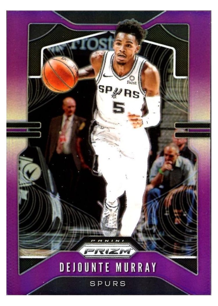 2019-20 Panini Prizm Base Set Dejounte Murray #138 card