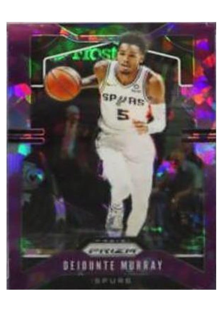 2019-20 Panini Prizm Base Set Dejounte Murray #138 card