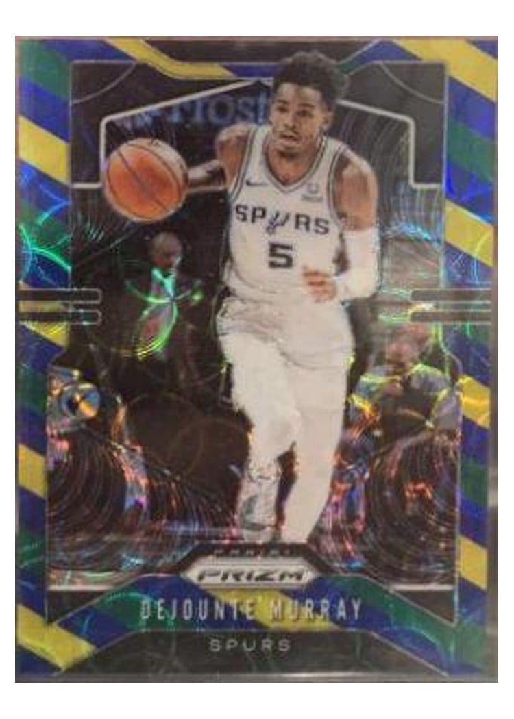 2019-20 Panini Prizm Base Set Dejounte Murray #138 card
