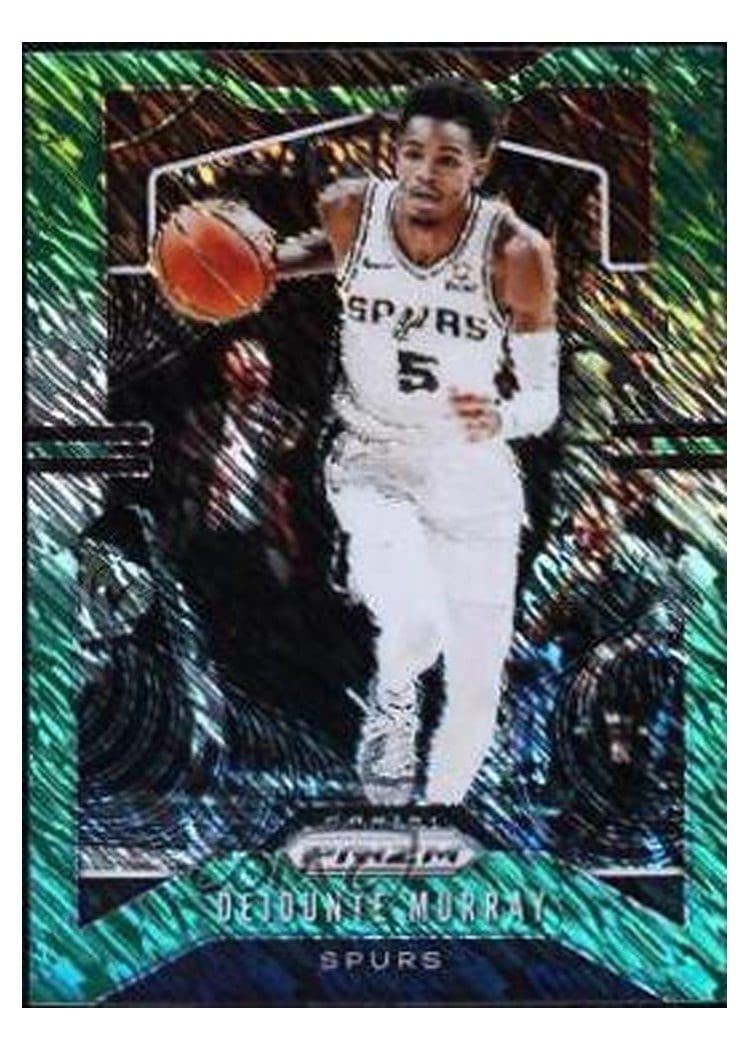 2019-20 Panini Prizm Base Set Dejounte Murray #138 card