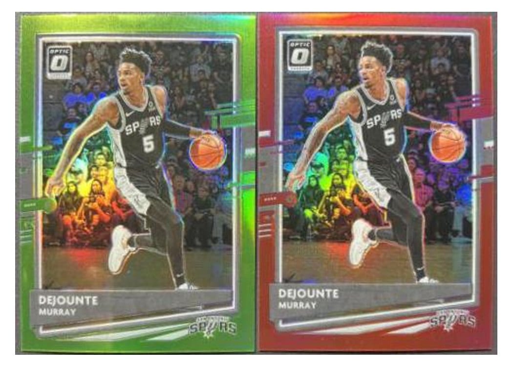 2020-21 Donruss Optic Base Set Dejounte Murray #93 card