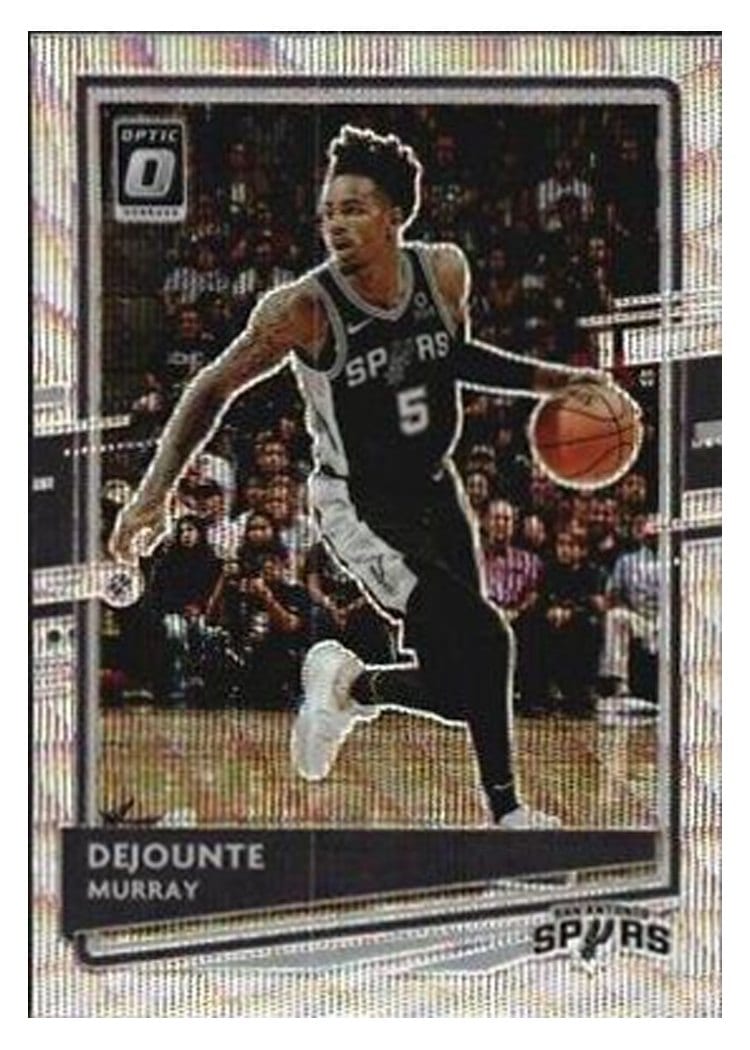 2020-21 Donruss Optic Base Set Dejounte Murray #93 card