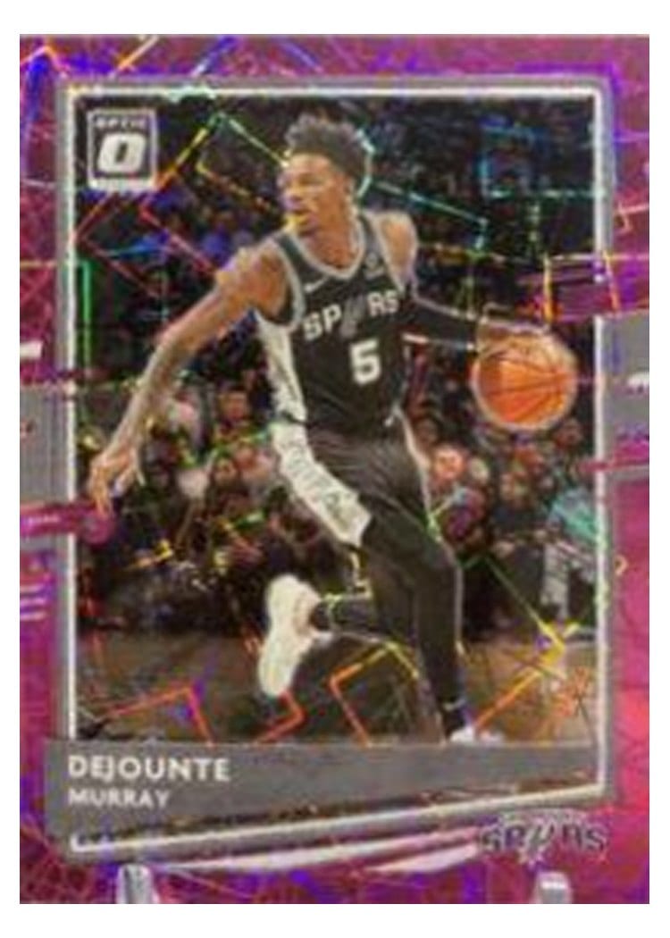2020-21 Donruss Optic Base Set Dejounte Murray #93 card