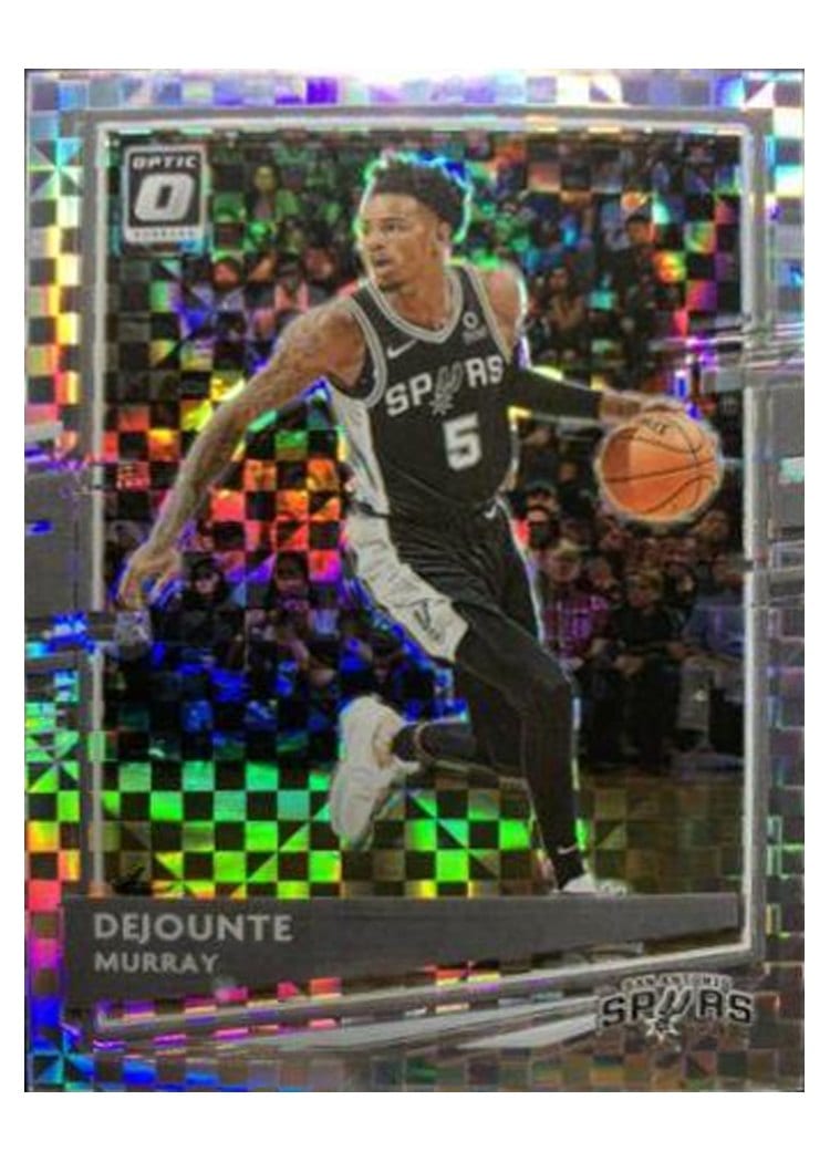 2020-21 Donruss Optic Base Set Dejounte Murray #93 card