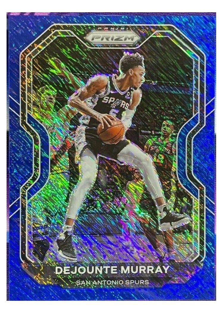 2020-21 Panini Prizm Base Set Dejounte Murray #153 card