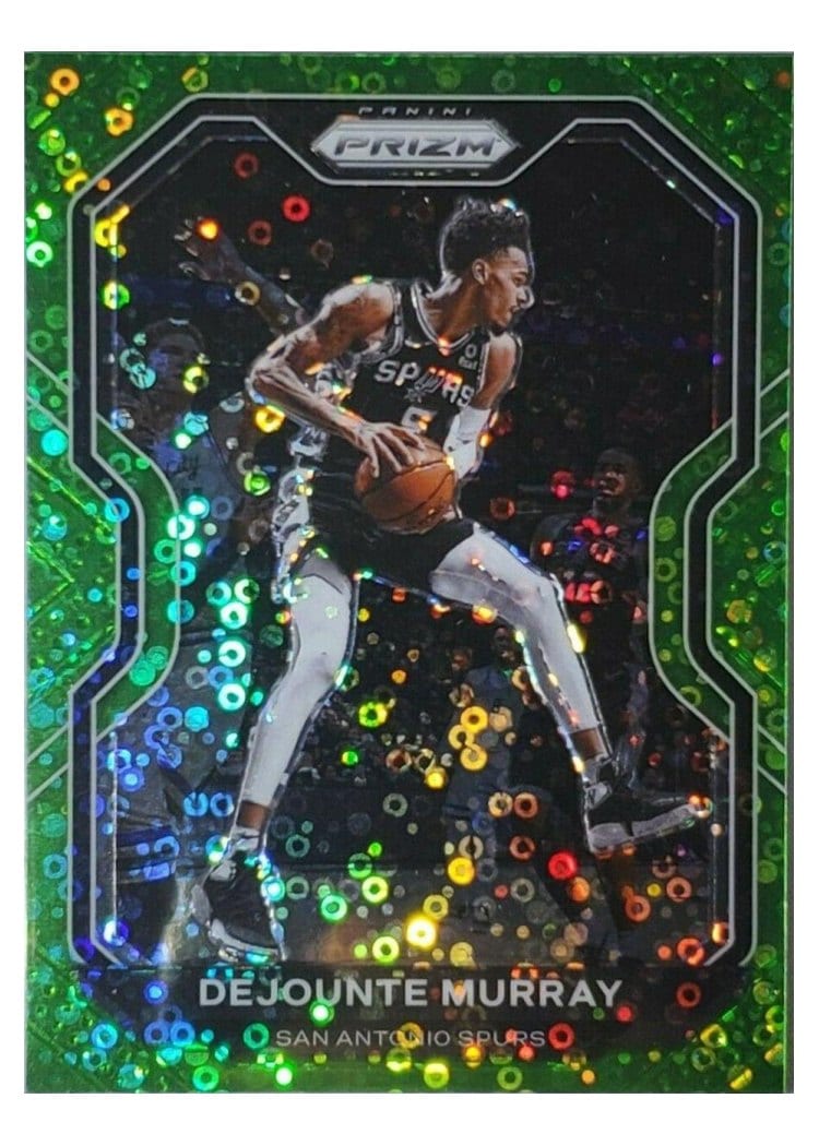 2020-21 Panini Prizm Base Set Dejounte Murray #153 card