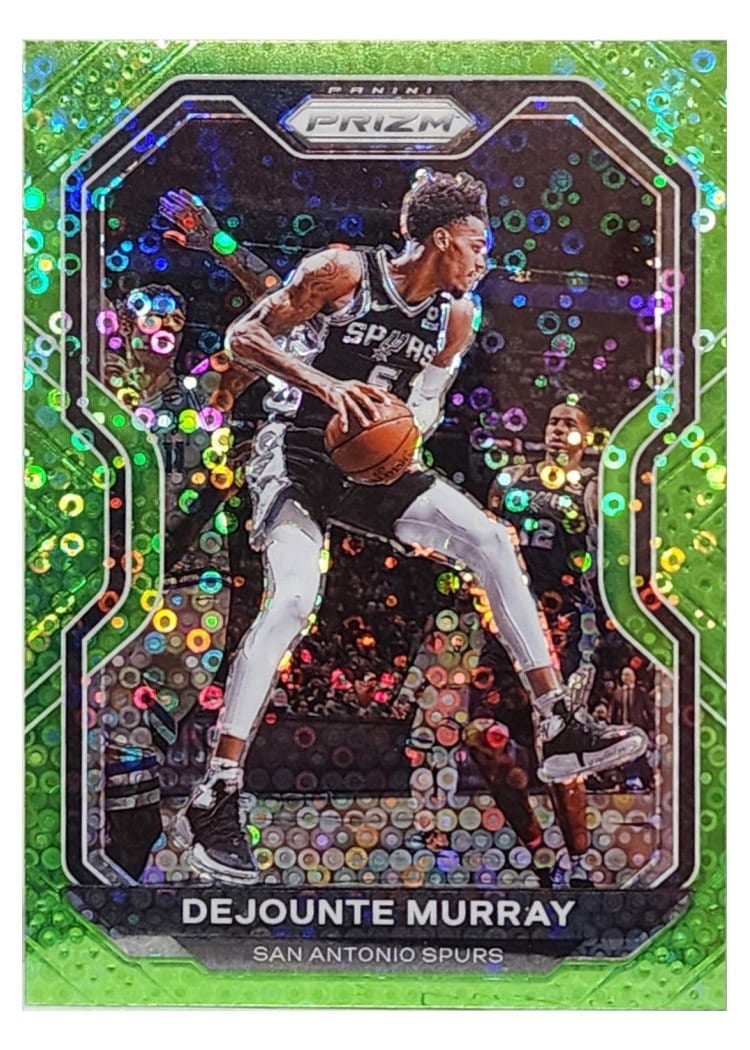 2020-21 Panini Prizm Base Set Dejounte Murray #153 card