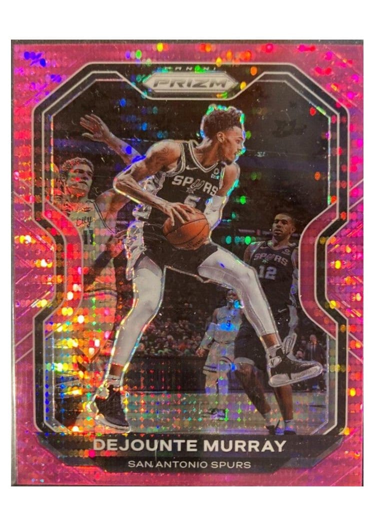 2020-21 Panini Prizm Base Set Dejounte Murray #153 card