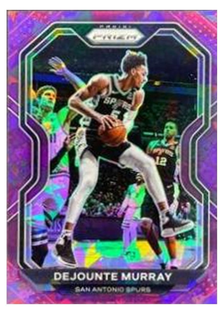 2020-21 Panini Prizm Base Set Dejounte Murray #153 card