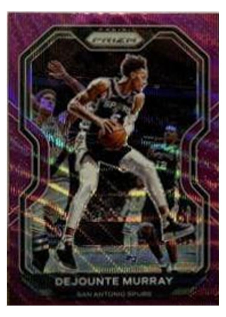 2020-21 Panini Prizm Base Set Dejounte Murray #153 card