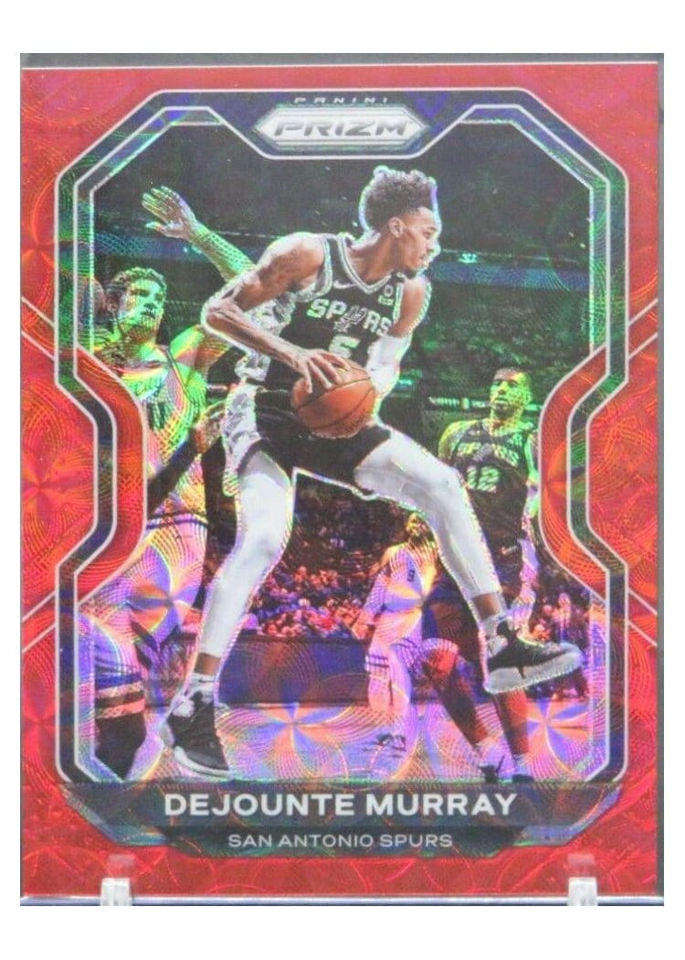 2020-21 Panini Prizm Base Set Dejounte Murray #153 card
