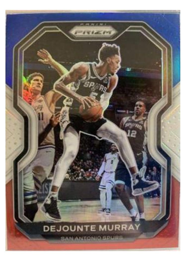 2020-21 Panini Prizm Base Set Dejounte Murray #153 card