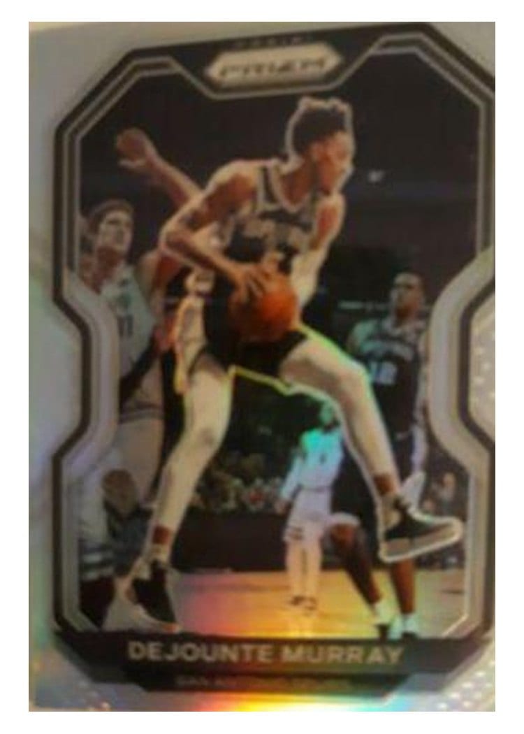 2020-21 Panini Prizm Base Set Dejounte Murray #153 card