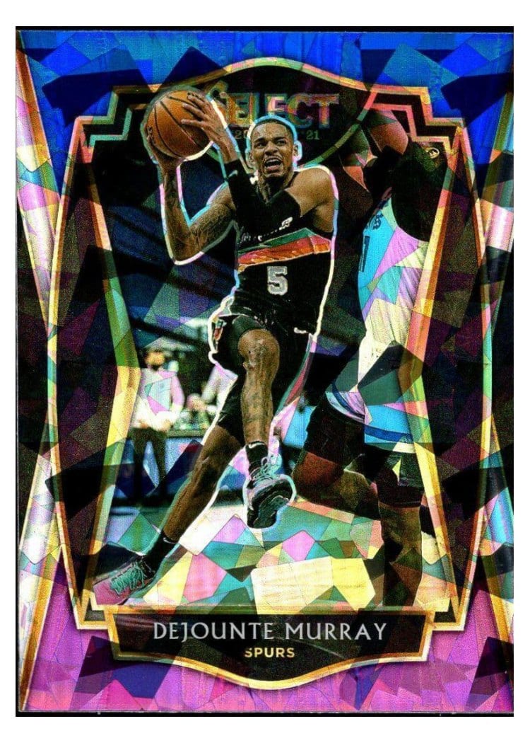 2020-21 Panini Select Base Set Dejounte Murray #124 card