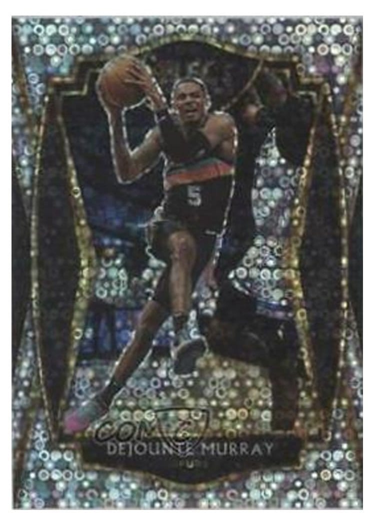 2020-21 Panini Select Base Set Dejounte Murray #124 card