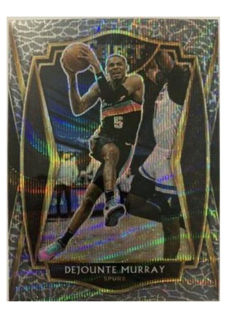 2020-21 Panini Select Base Set Dejounte Murray #124 card