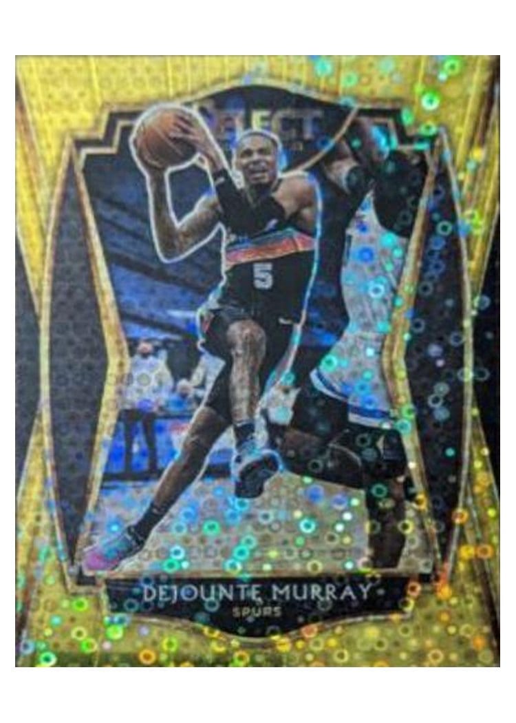 2020-21 Panini Select Base Set Dejounte Murray #124 card