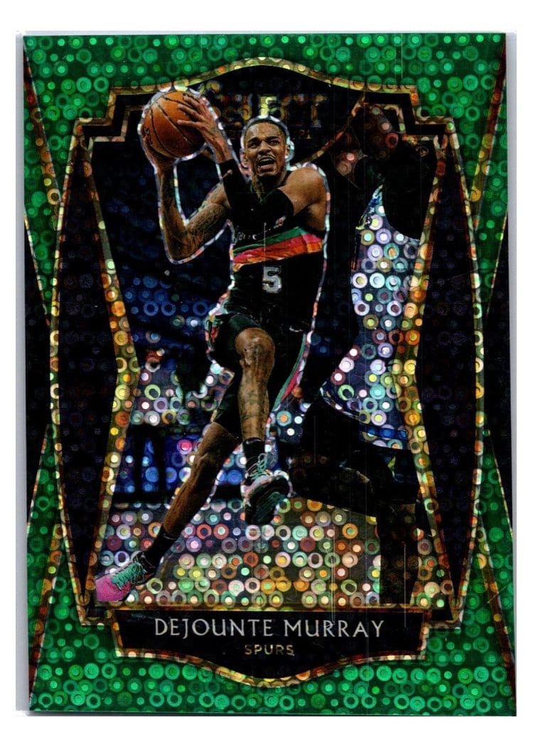 2020-21 Panini Select Base Set Dejounte Murray #124 card
