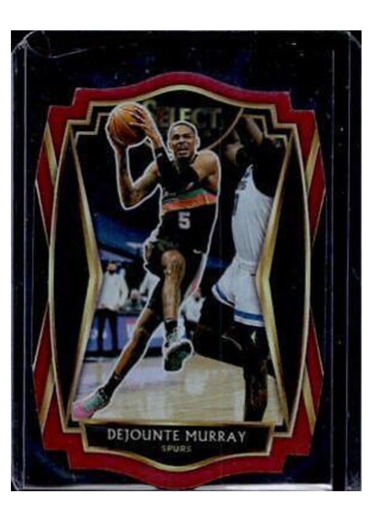 2020-21 Panini Select Base Set Dejounte Murray #124 card