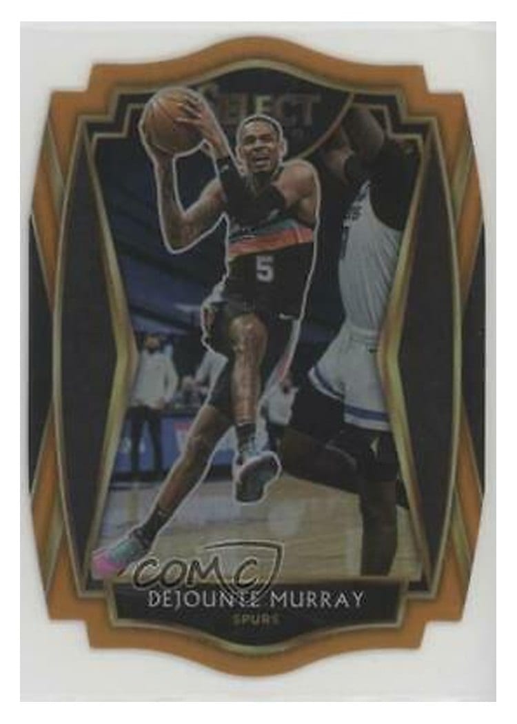 2020-21 Panini Select Base Set Dejounte Murray #124 card