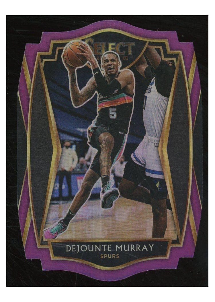 2020-21 Panini Select Base Set Dejounte Murray #124 card