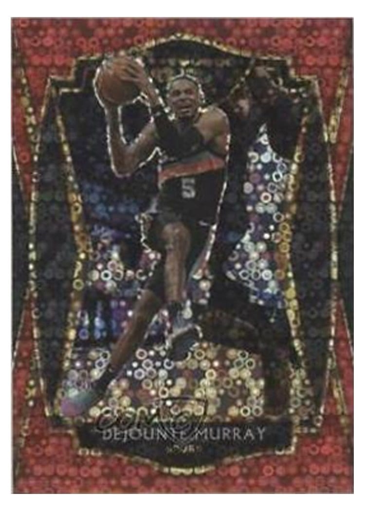 2020-21 Panini Select Base Set Dejounte Murray #124 card