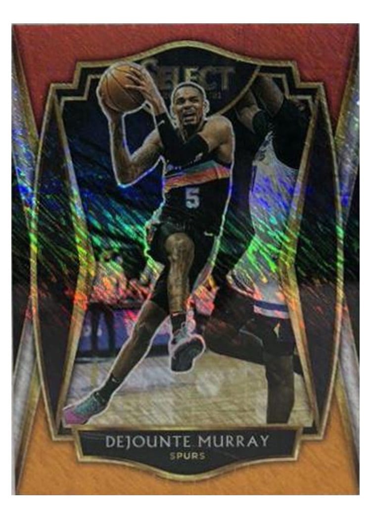 2020-21 Panini Select Base Set Dejounte Murray #124 card