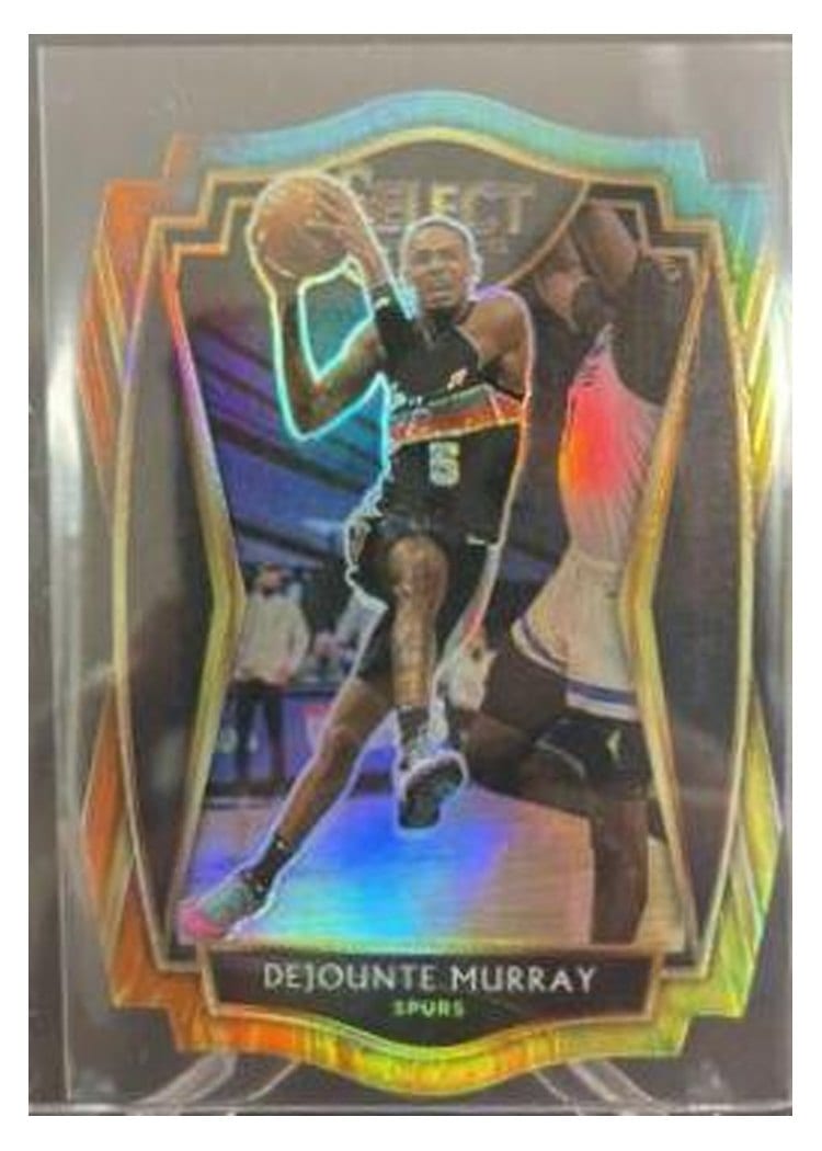 2020-21 Panini Select Base Set Dejounte Murray #124 card
