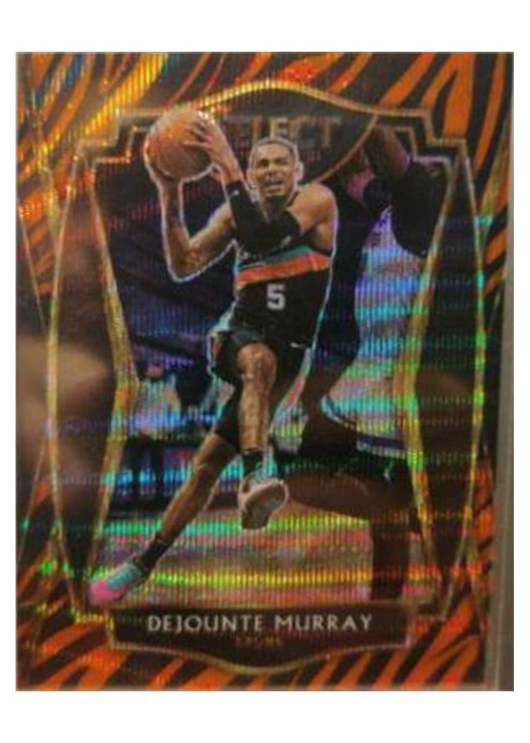 2020-21 Panini Select Base Set Dejounte Murray #124 card