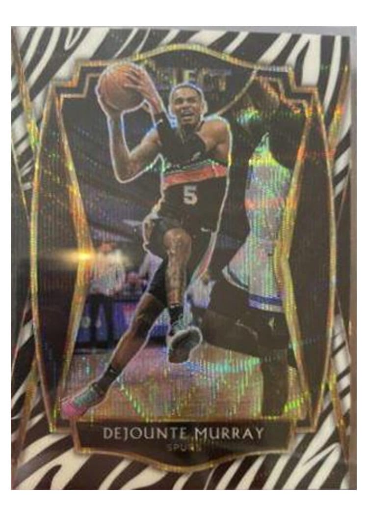 2020-21 Panini Select Base Set Dejounte Murray #124 card