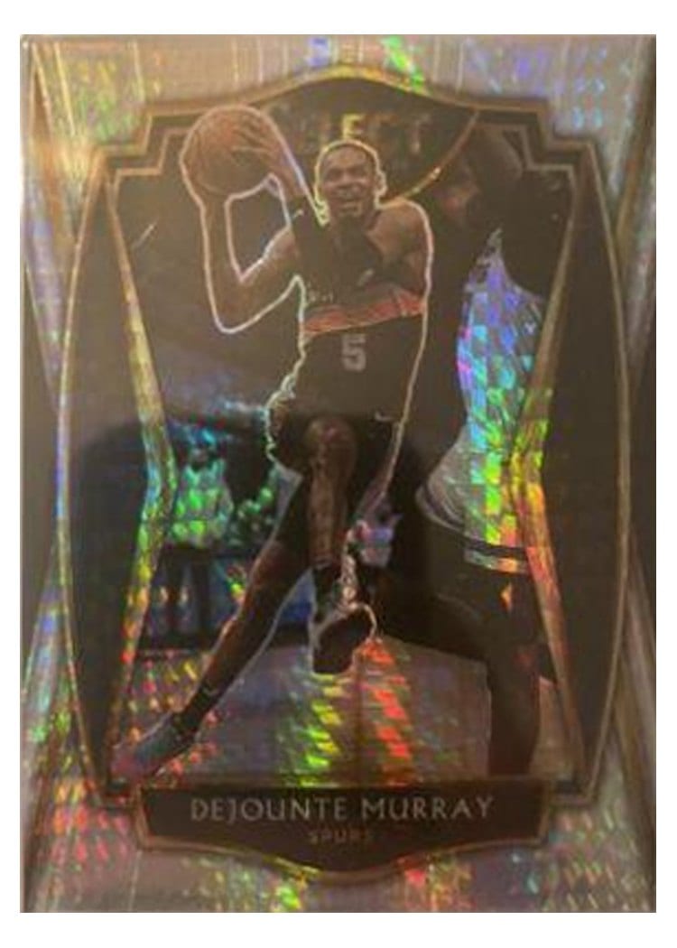 2020-21 Panini Select Base Set Dejounte Murray #124 card